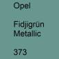 Preview: Opel, Fidjigrün Metallic, 373.